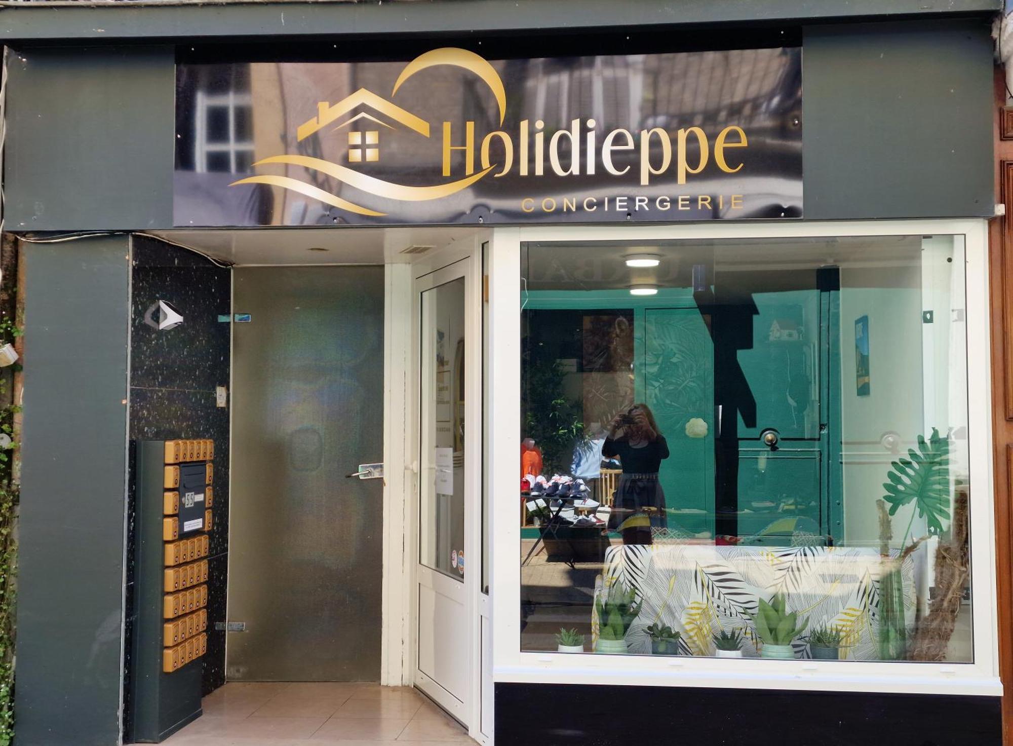 La Perle Bleue Lejlighed Dieppe Eksteriør billede